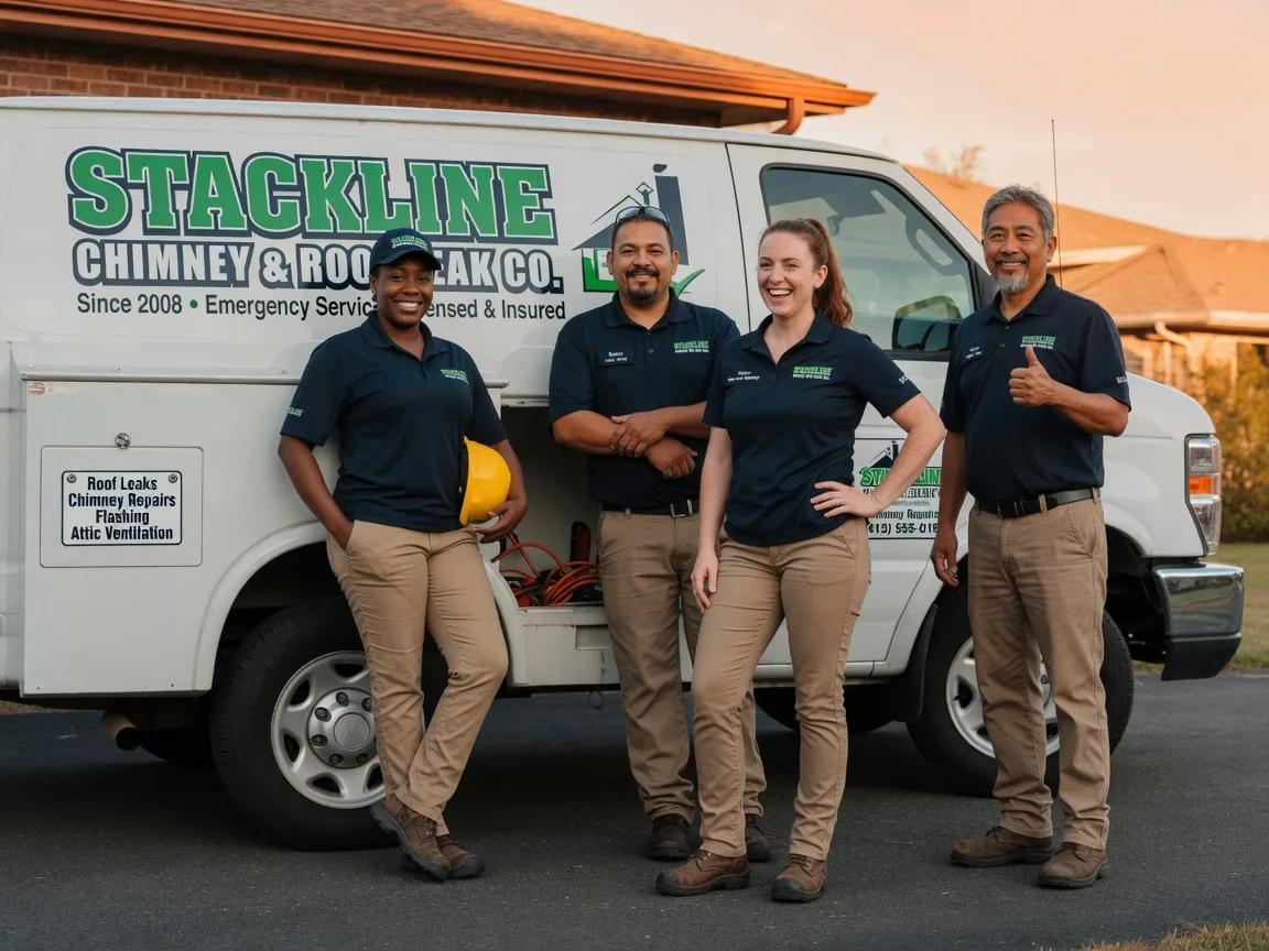 Chimney flashing repair company in Clayton, LA